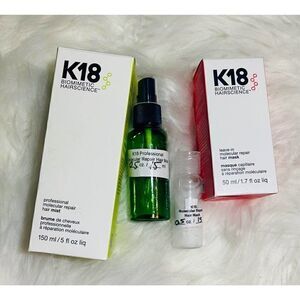 K18 15 Ml Each K18 Professional Hair Mist & Repair Mask